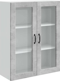 vidaXL Konyhaszekrény Kalmar Beton Szürke 80 x 31 x 100 cm Faanyag