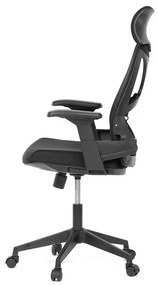 Fekete Hálós Irodai Szék, Hinta Mechanikával. KA-S247 BK