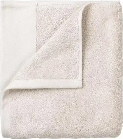 Krémszínű frottír bio pamut törölköző szett 2 db-os 30x50 cm Riva – Blomus