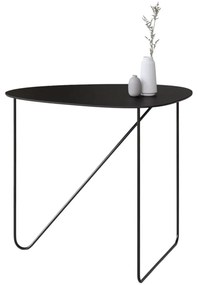 Fekete fém dohányzóasztal 37x44 cm Curve M Bull – LIND DNA