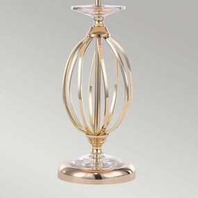 Elstead Lighting AEGEAN AG-TL-POL-BRASS Asztali lámpa 1x60W/E27
