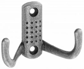 Fogas fém, K23-B0, antik ezüst