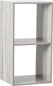 Szekrény 2 Polccal Mini Könyvespolc 2 Rekeszes 67cm