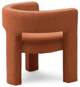 Narancssárga design fotel ALPAH B