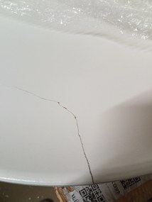 AKCIÓ ISLAND kisasztal Ø 54 cm, fehér II. osztály