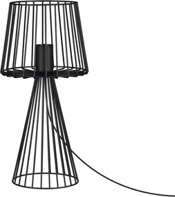 KAJA K-4642 SOUL BLACK Fekete Színű Asztali Lámpa 1xE27 15W IP20