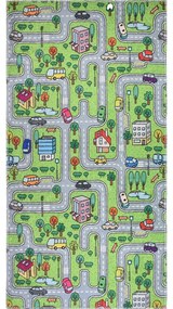 Zöld gyerek szőnyeg 120x180 cm Green Neighborhood – Vitaus