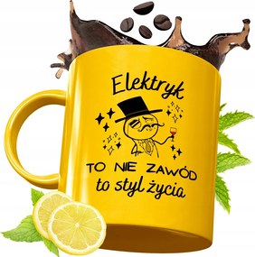 Arany Prémium Bögre Villanyszerelőnek Ajándék Nyomtatott Fotóval