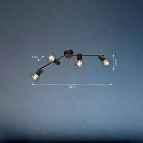 Fisher&Honsel Ran 22266 Spotlámpa 4x40W/E14 IP20