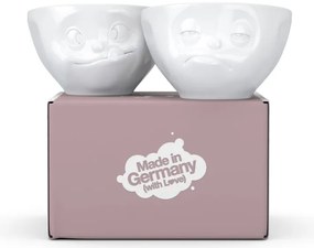 Fehér porcelán 'huncut' edény szett, 2 darab, 200 ml - 58products