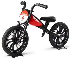 QPlay - Tolós bicikli FEDURO fekete/piros B90Red