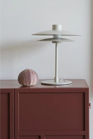 Bézs fém asztali lámpa (magasság 32 cm) Wubbo – White Label