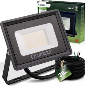 Halogén Led fényvető 50W 5000LM 4000K IP65 Kültéri Reflektor Lámpa