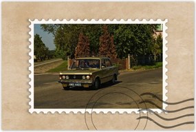 Poszterek 90x60 Nagy Fiat 125P Lengyel