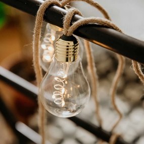 BULB LIGHTS égősor villanykörték LED, 10 égővel USB kábellel