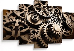 Kép - Óra alkatrészek (150x105 cm)