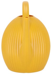 Műanyag bordázott locsolókanna, 9,6 literes, sárga