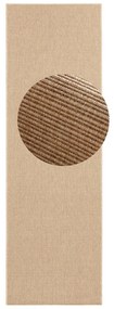 Nature bézs futószőnyeg, 80 x 250 cm - BT Carpet