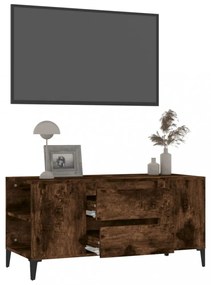 füstös tölgy színű szerelt fa TV-szekrény 102x44,5x50 cm