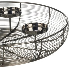 Eglo 422387 - HAGONY gyertyatartó, 45 cm átmérő, króm kivitel