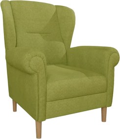 Zöld füles fotel Swan – Ropez