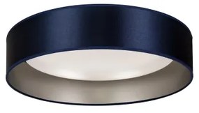 Duolla - LED Mennyezeti lámpa ROLLER LED/24W/230V átm. 45 cm kék/ezüst