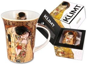 Porcelánbögre Klimt dobozban ,350ml,Klimt:The kiss