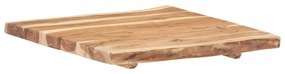 tömör akácfa asztallap 58 x (50-60) x 3,8 cm