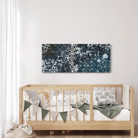 Kép virágos dekorációval (120x50 cm)