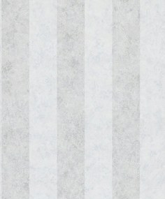 Tapéta Klasszikus Vinil Csíkok Flizelin Fehér-szürke Csíkok