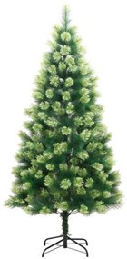 csuklópántos műkarácsonyfa állvánnyal 240 cm