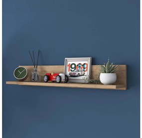 Fali polc RANI 90x15 cm barna