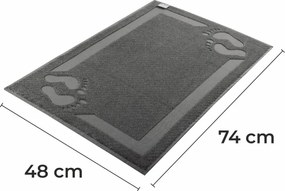 EMI Granit szürke fürdőszobaszőnyeg