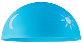 Pótló üveg DAY & NIGHT E27, 30 cm átmérő, kék