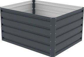 Emelt virágágyás G21 Daisy 100 x 80 x 52 cm, fém,antracit