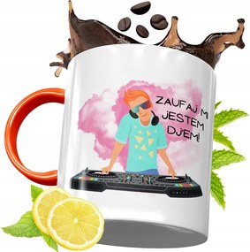 Narancssárga Bögre Dja Ajándék fényképes nyomtatással