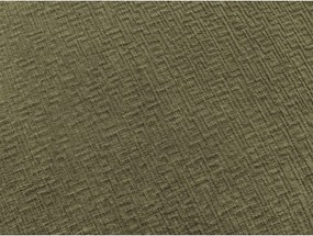 Zöld zsenília kanapé mindennapos alvásra-kinyitható 220 cm Hugo – Bobochic Paris