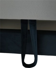 Sarokülőgarnitúra, kék, balos kivitel, AMARETA