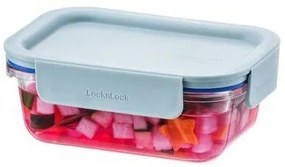 LOCKnLOCK Üveg doboz, téglalap alakú, CLEAR, 380ml, menta, 380 ml