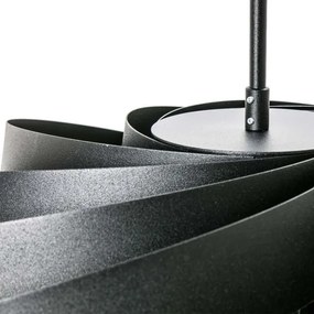 Zuma Line 1131 - Csillár rúdon VENTO 4xE27/40W/230V fekete