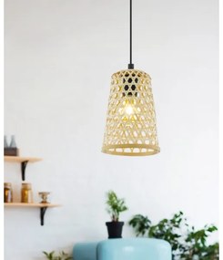 Eglo 43252 - Csillár zsinóron CLAVERDON 1xE27/40W/230V átm. 180mm