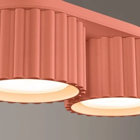 Sollux SL.1828 - AURA spotlámpa 2xGX53/10W/230V rózsaszín