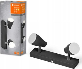 Mennyezeti lámpa Led Reflektor Állítható Pont 8.6W 3000K Fekete Spot