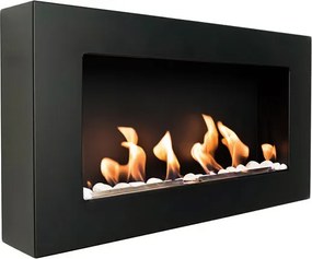 BIO FLAME Easy S Close Black biokandalló 65x40 cm