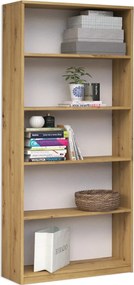 R80 polcos szekrény, tölgy