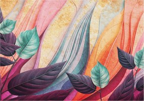 Fotótapéta Fali tapéta Hálószoba Nappali szoba Absztrakt levelek 312x219