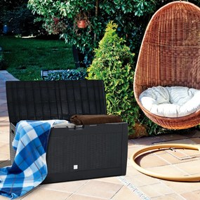 RATO tárolódoboz, 310L, 119x48x60 cm, antracit Prosperplast