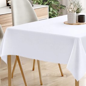 Goldea szögletes teflon asztalterítő - fehér 80 x 120 cm