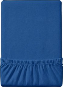 Jersey EXCLUSIVE sötétkék lepedő 180x200 cm Grammsúly (rost sűrűség): Lux (190 g/m2)