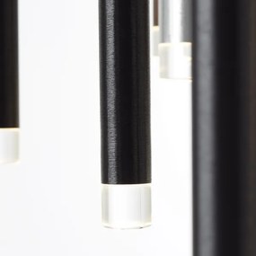 Brilliant -LED dimmelhető kábeles függőlámpa CEMBALO LED/70W/230V króm/fekete/barna